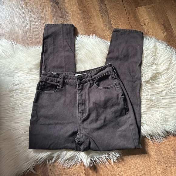 PACSUN Off Black Mom Jeans - Picture 2 of 6